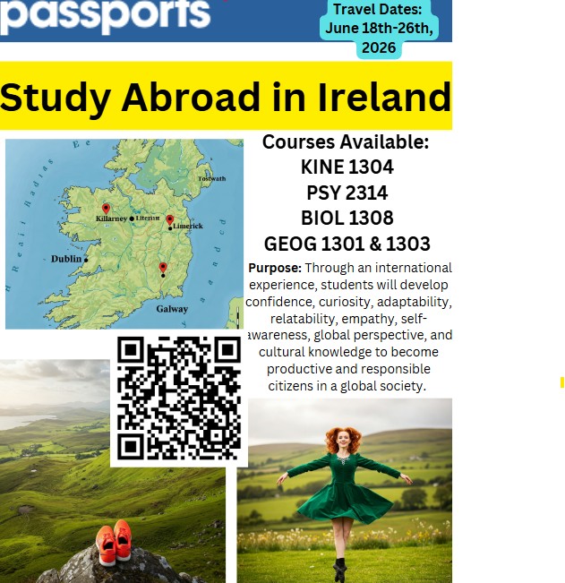 Study Abroad in Ireland June 18th to June 26th