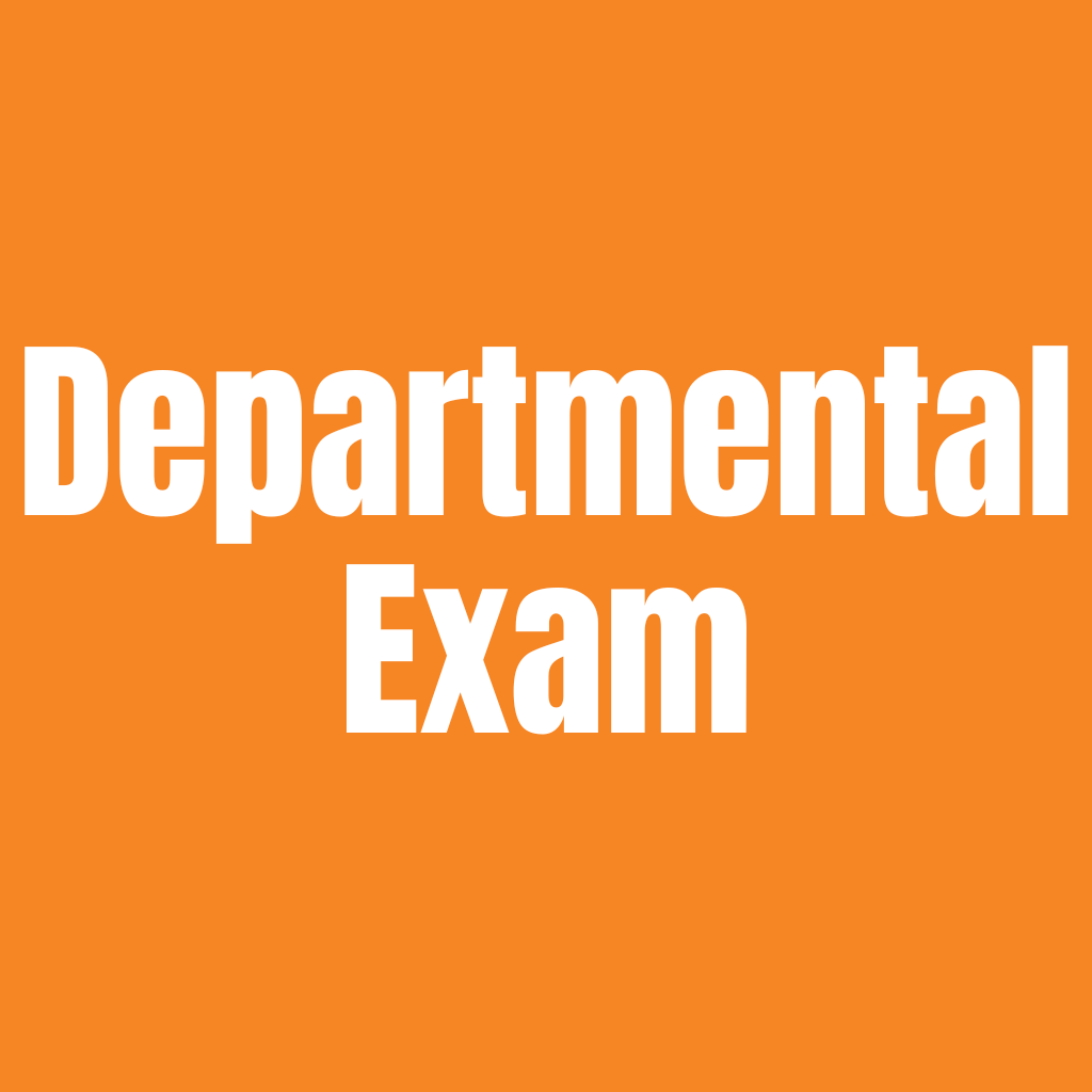 Departmental Exam